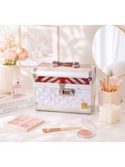 NFI Essentials - Makeup Organizer Box - Silver