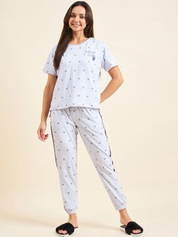 Sweet Dreams - Women Striped Joggers With Top