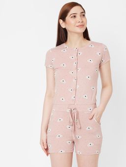 Sweet Dreams - Women Polka Print Jump Suit