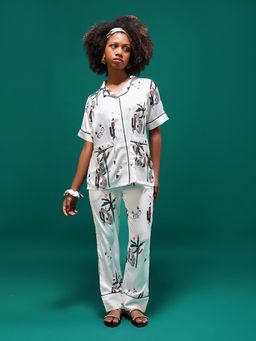 Noite Luxe - Wild Doodles Pyjama & Shirt