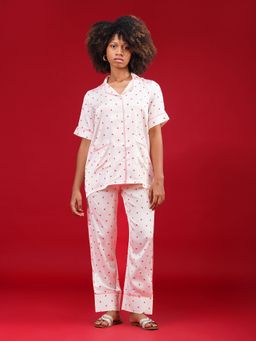 Noite Luxe - Blush Reverie Pyjama & Shirt