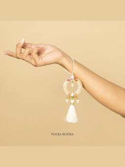 Label Pooja Rohra - Peach Lotus Handmade Lumba