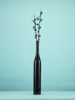 Legend - Flask Bottle Black Vase