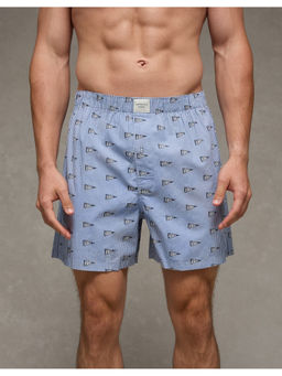 American Eagle - Blue Mens Stretch Boxer