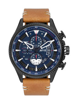 AVI-8 - Hawker Hunter Chronograph Date Analog Blue Dial Color Men Watch- AV-4064-01