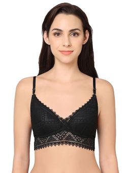 Wacoal - Gaia Collection Padded Non-Wired Medium Coverage Lacy Bralette Bra