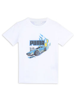 Puma - X Hot Wheels Boys White T-Shirt