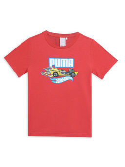 Puma - X Hot Wheels Boys Red T-Shirt