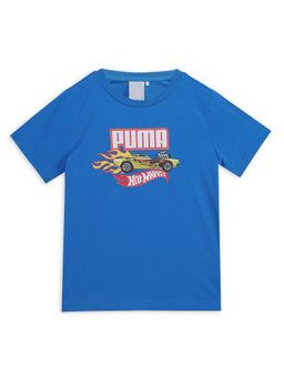 Puma - X Hot Wheels Boys Blue T-Shirt