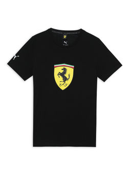 Puma - Ferrari Race Cbs Kids Black T-Shirt