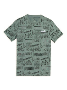 Puma - Mid90S Aop Boys Green T-Shirt