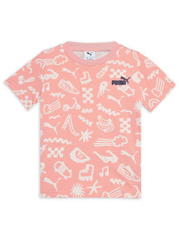 Puma - Sandy Adventures Aop Kids Pink T-Shirt
