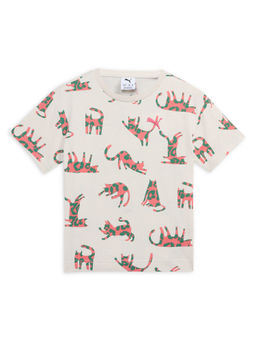 Puma - Cats Club Kids White T-Shirt