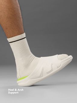 The Souled Store - Slides 2.0: Volt Men Off White Sliders