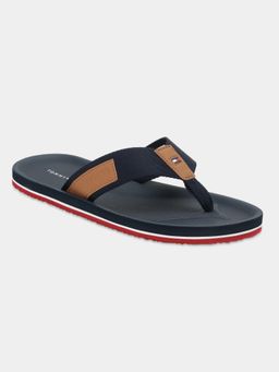 Tommy Hilfiger - Men Navy Blue Flipflops