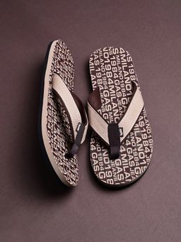 GAS - Men Streetgrain Brown Flipflops