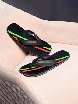 GAS - Men Genflow Black Flipflops