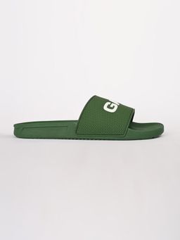 GAS - Men Luxeedge Green Sliders