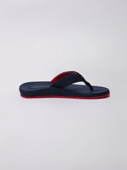 Tommy Hilfiger - Men Navy Blue Pu Flipflops