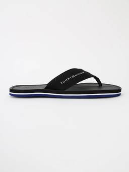 Tommy Hilfiger - Men Black Flipflops