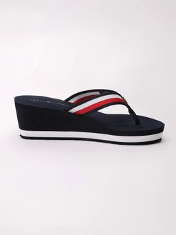 Tommy Hilfiger - Women Navy Blue Wedges Heels