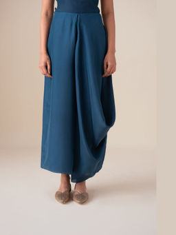 AMPM - Blue Talia Drape Palazzo