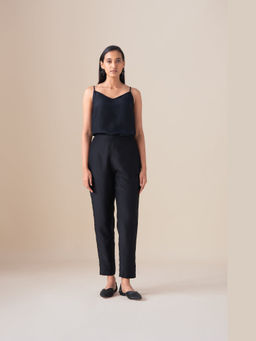 AMPM - Black Metallic Gold Pocket Shirt