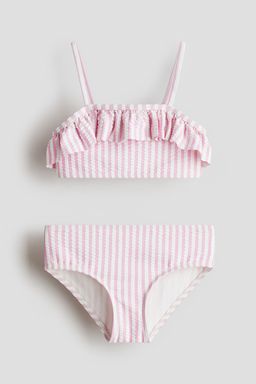 H&M - Girls Frill-Trimmed Bikini