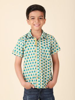 Fabindia - Multi Cotton Printed Shirt
