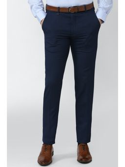 Van Heusen - Solid Navy Trousers
