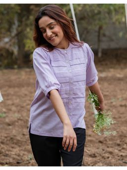 Babli - Lilac Shirt Top