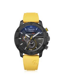Alexandre Christie - AC 6627 MCR Yellow Chronograph Watch for Men -6627MCRIPBAYL (L)