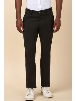 Allen Solly - Men Brown Regular Fit Solid Casual Trouser