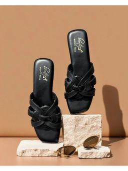 Bowtoes - Womens Milo Flats - Black