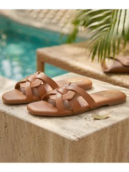 Bowtoes - Womens Milo Flats - Tan