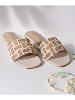 Bowtoes - Womens Fiona Flats - Beige