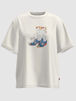 Levi's - Off White Printed T-Shirt