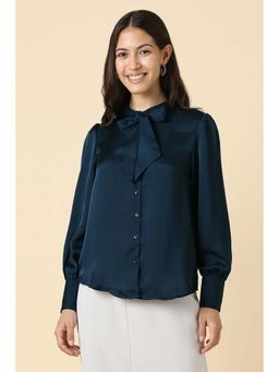 Allen Solly - Teal Solid Shirt