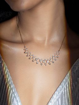 Mia by Tanishq - Disco Dream Gold and Diamond Necklace