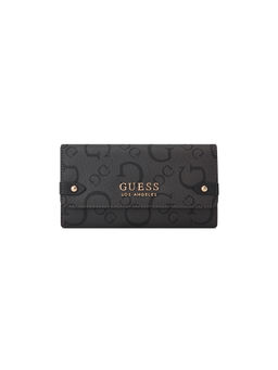 Guess - Grey Monogram Delphina Slim Wallet