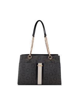 Guess - Grey Monogram Brecken Tote Bag