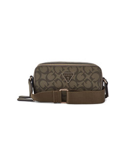 Guess - Olive Monogram Charlestown Mini Crossbody Bag