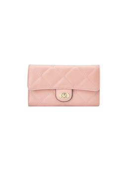 Guess - Pink Quilted Greenberry Slim Wallet