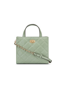 Guess - Green Quilted Greenberry Mini Handbag