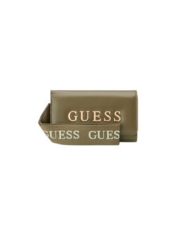 Guess - Olive Solid Maisey Phone Organizer Wallet