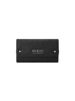 Guess - Black Monogram Delphina Slim Wallet