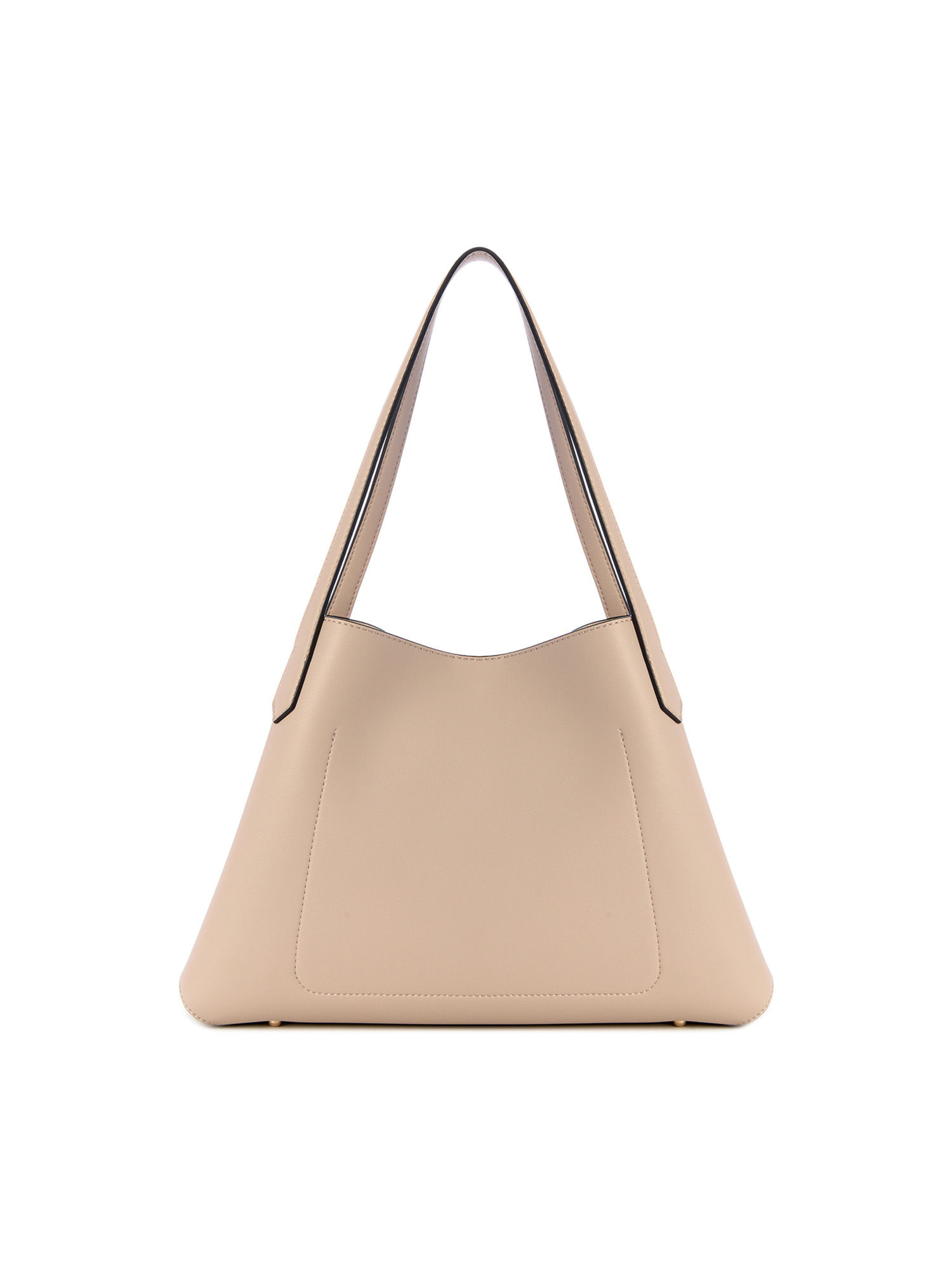 Buy Guess Cream Solid Sora Girlfriend Carryall Shoulder Bag Online