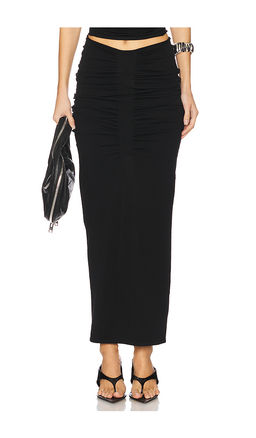 Alexander Wang - Ruched Maxi Skirt
