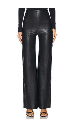 Commando - Faux Leather Wide Leg Pant