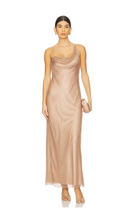 ET OCHS - Myla Crystal Net Gown